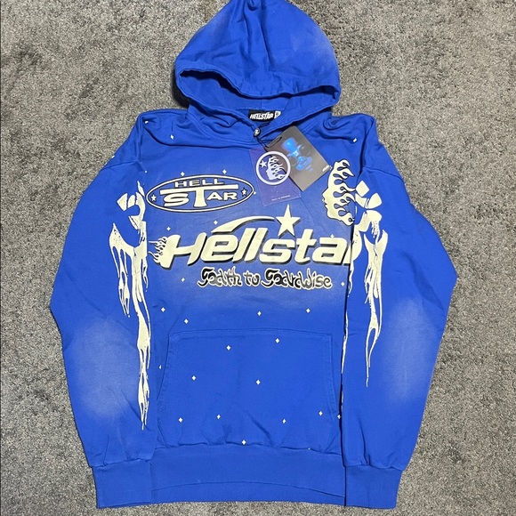 Hellstar Other - Blue Hellstar hoodie
